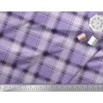 thumbnail image 3 of Soimoi Moss Georgette Fabric Gingham Check Print Fabric by The Yard 42 Inch Wide, 3 of 3
