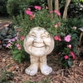 thumbnail image 1 of Cache-pot Visage pour Plantes d'Intérieur et d'Extérieur, Cache-Pot Tête en Résine avec Trou de Drainage, Mignon Cache-Pots Visage de Grand-Maman, Cache-Pots pour Succulentes, 1 of 7