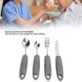 thumbnail image 4 of Bendable Cutlery Set, Adaptive Utensil Sets Easy To Clean 4pcs Easy Grip  for Parkinsons, 4 of 7