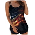 thumbnail image 1 of adviicd Hauts de Maillot de Bain pour Femmes Hauts de Tankini pour Femmes 2026 - Haut de Maillot de Bain Seulement avec Contrôle du Ventre Haut de Maillot de Bain Modeste Haut de Maillot Sans Bas (Rouge, TTTG), 1 of 5
