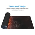 thumbnail image 4 of Xecao Tennis Ball On Fire And Water for Mouse Pad - Waterproof Extended Contour Mouse Mat, Large Gaming Mousepad Laptop Keyboard Mat with Non-Slip Rubber Base, 4 of 8