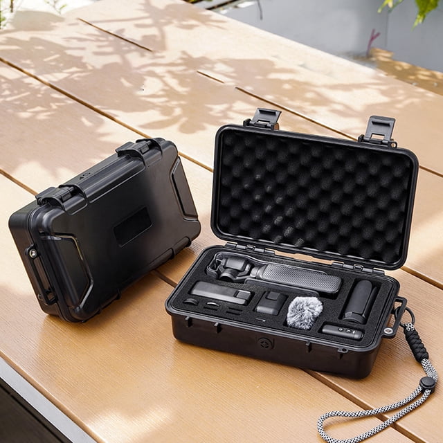 Pocket Camera Hard Case, Compartmentalized Pocket Camera Travel Case Explosion Proo for Accessories