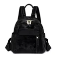 thumbnail image 4 of Mochila con compartimento interior de gran capacidad para ocio de gran venta 2024, nueva bolsa para mujer con asa suave y cremallera, mochila de PU sólida, 4 of 5