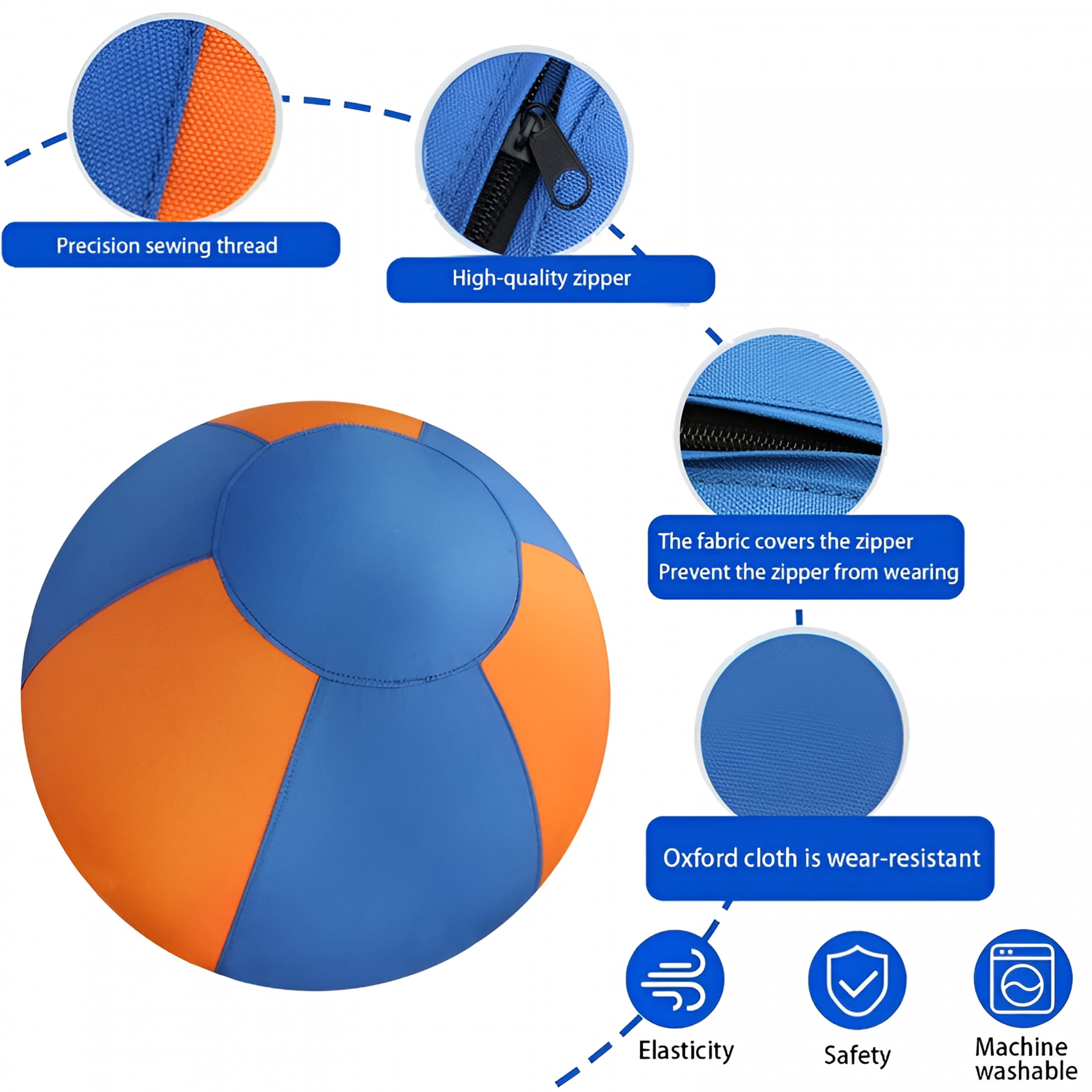 BESTSKY 2026 New Dog Herding Ball for Shepherds,Corgis,Collies Interactive Bouncy Toy Herding Ball for Dogs for Play,Training,Outdoor,Park,Exercise