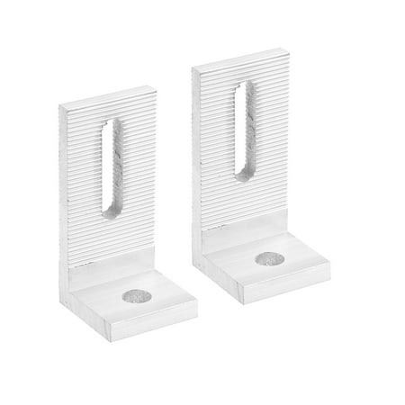

Uxcell Solar Panel Mounting Brackets Aluminum Alloy 8mm Diameter for Solar Panel System Install Pack of 2