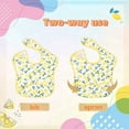 thumbnail image 5 of Baby bibs Waterproof Toddler bib - Feeding bib with Pocket for Infant Boy Girl Washable 6-36M, 5 of 7