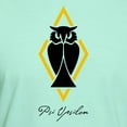 thumbnail image 3 of CafePress - Psi Upsilon Owl T Shirt - Men's Fitted T-Shirt, 3 of 4