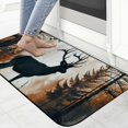 thumbnail image 4 of Shangniulu Outdoor Entry Mat, Silhouette Printed Welcome Mat, Suitable for Laundry Room, Bathroom, Living Room, Garage, Office, Front Desk 19.68*47.24 in, 4 of 6