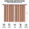 thumbnail image 2 of Blackout Kids Curtains,Boho Bohemia Geometric Line Art Childrens Insulated Curtains Set Of 2,Bedroom Essentials,Toddler Room Decor 52"x84"(132x213cm), 2 of 4