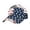 Navy, variant on Men Women Casual Summer Printed Adjustable Outdoor Sunshade Visors Baseball Hat Blue