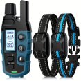 thumbnail image 2 of Dosaele Adjustable Nylon Dog Training Collar with Remote  Electronic Rechargeable Pet Collar for Small to Large Dogs 5lbs to 120lbs  24 Inch Strap  Waterproof and Shock-Proof, 2 of 5