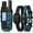 2 collars, variant on Dog Training Collar with Remote - Adjustable Nylon Strap, Beep(1-8)/Vibration(1-16)/Safe Shock(1-99), Rechargeable, 4000Ft Range for Small-Large Dogs (5-150Lbs)