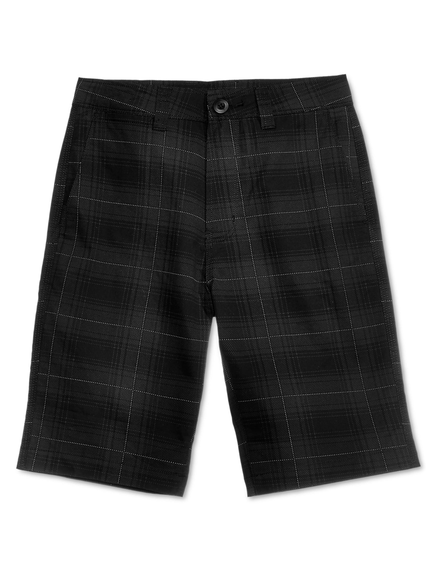 Univibe Big Boys Drawstring Cargo Shorts Black Medium 8-20