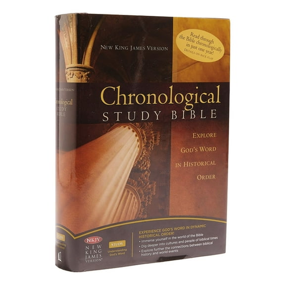 Chronological Study Bible-NKJV (Hardcover)