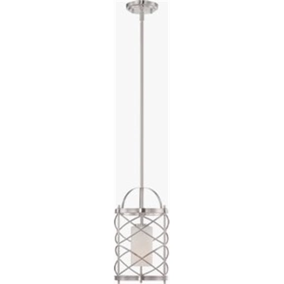 Nuvo 60-5332 - Ginger - 1 Light Mini Pendant w/ Etched Opal Glass
