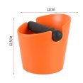 thumbnail image 2 of Coffee Slag Knock Box Antideslizante Espresso Grind Papelera para Barista (Naranja) Ehuebsd Libre de BPA, 2 of 8