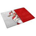 thumbnail image 2 of MKHERT Christmas Santa Claus and Reindeer Xmas Year Doormat Rug Home Decor Floor Mat Bath Mat 30x18 inch, 2 of 3
