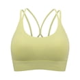 thumbnail image 4 of Women's Sexy Large Size Integrated High Strength Shockproof Yoga Running Fitness Sports Bra Women Wireless Bra Women Bras Bra plus Size Women Semi Bra Workout Bra for Women Wireless Bras for Women, 4 of 4