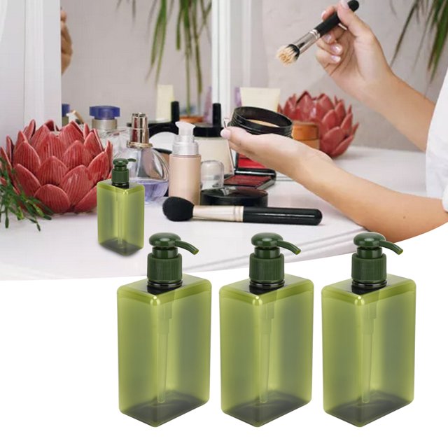 Lotion Container, Portable Convinient Lightweight 3PCS Empty Travel Bottle For Shampoo Shower Gel, Container For Lotion Travel Outfit