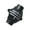 Black, variant on Sportteer Alignment Tool Golf Ball Alignment Golf Ball Alignment Clip: Plastic 360-Degree Rotation Aiming Scribing Professional Line Drawing Portable Three Line