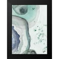 thumbnail image 2 of Pinto, Patricia 14x18 Black Modern Framed Museum Art Print Titled - Cool Agate Fragment II, 2 of 5