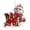 W, variant on SPOORYYO Christmas Tree Ornament Hanging Decor, Acrylic Christmas Decoration Pendant with Hanging Rope for Tree, Wreath, Wall and Holiday Display, STYLE A