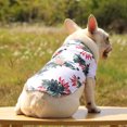 thumbnail image 2 of 4 Uds. Ropa para perro mascota poliéster estampado hawaiano suave transpirable para viajes en la playa Hugtrwg Para estrenar, 2 of 9