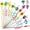 8color, variant on 28pcs Pool Party Themed Reusable Crazy straws,Summer Beach Party Decoration Party Supplies Silly Straws,14 Design Pool Party Favors With 2 Cleaning Brushes 6 Color Straws