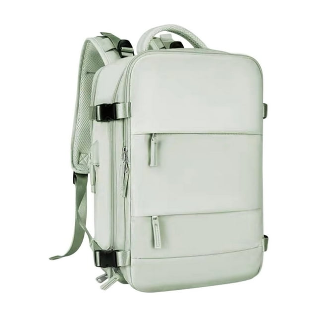 B Large Travel Backpack Waterproof Hiking Rucksack With Usb Charging Port Large Capacity Multifunctional Wet Dry Bag 16.54 X 12.20 X 6.69 Inches