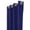 Blue, variant on Sunbrella Canvas Navy Indoor/Outdoor Curtain Panel by Sweet Summer Living, 50" x 84" with Stainless Steel Grommets