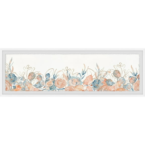 Marmont Hill Flowering Bushes Framed Painting Print