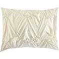 thumbnail image 2 of Nanshing Carla Microfiber 7-Piece Bedding Comforter Set, California King, White, 2 of 8