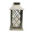 thumbnail image 2 of Linternas decorativas de metal para velas, linterna de bronce con efecto de vela grande, linterna para exteriores, eficiencia óptima, 2 of 8