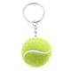 thumbnail image 5 of Llavero de aleación con colgante sencillo de pelota de tenis, artículo de colección novedoso, color verde, 5 of 9