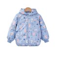 thumbnail image 2 of Esaierr Boys Girls Winter Puffer Coat for Kids Baby 1-6Y Toddler Warm Hooded Puffer Down Jacket Lightweight New Autumn Winter Down Outwear With Pocket, 2 of 8