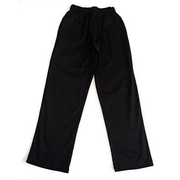 NATURAL UNIFORMS Unisex Black Baggy Chef Pants M Black