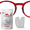Clear, variant on Setex Gecko Grip 1mm Anti Slip Eyeglass Nose Pads, (5 Clear Pair) USA Made, 2500 Innovative Microstructured Fibers per Nose Pad, 1mm x 7mm x 16mm
