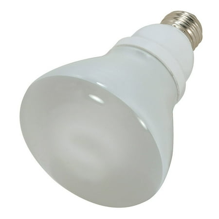 Cfl Reflector - Satco S7249 15W R30 Reflector Screw-In 5000K fluorescent bulb