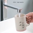 thumbnail image 3 of Bewildely Pareja taza de enjuague bucal cepillo de tazas contraste Color amante familia taza de cepillo titular hogar baño azul 2 Type3 NO3, 3 of 6