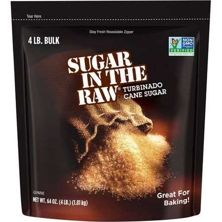 Sugar In The Raw Turbinado Cane Sugar, 4 Lb (Best Sugar Testing Machine Price In India)