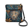 thumbnail image 2 of Tutolipy Leopard Jungle Art Ladies Shoulder Purse, Waterproof Crossbody Bag PU Leather Stylish Women's Crossbody Bag for Travel Work, 2 of 7