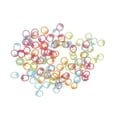 thumbnail image 2 of 100 marcadores de punto de metal multiusos, coloridos, para crochet, para manualidades., 2 of 14