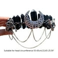 thumbnail image 2 of Shinycome for Raw Crystal Quartz Headband Accessories Wedding Bridal Hair Adorm, 2 of 16
