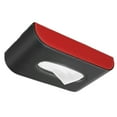 thumbnail image 5 of Pebbuoy Car Tissue Holder Large Capacity Wear Resistant Simple Installation Auto Car Visor Tissue Holder Paper Dispenser Box, 5 of 7