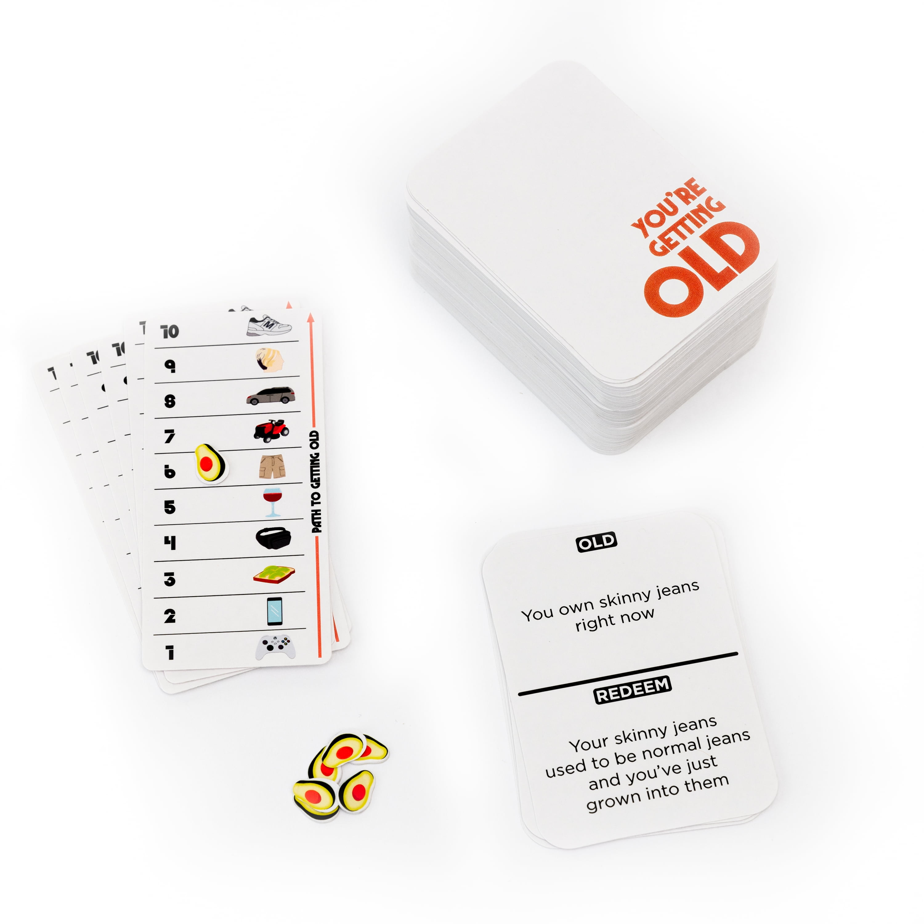 You’re Getting Old – a Party Game for You and Your Aging Friends - Adult Card Game for Ages 18-45