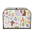 thumbnail image 2 of Pofeuu Happy Easter1 Print Toaster Cover 4 Slice, Bread Dust Cover & Fingerprint Protection, Kitchen Small Appliance Covers(Toaster Cover), 2 of 7