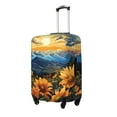 thumbnail image 2 of Balery Luggage Cover Sunset Sky Sunflower Print Suitcase Covers for Luggage Elastic Washable Suitcase Protector Fits 18-32 Inch Luggage-Small, 2 of 9