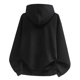 thumbnail image 4 of MHFRRA Sudadera Básica para Hombre, Sudadera Holgada con Capucha, Chaqueta para Hombre, Tops Negro, 4 of 4