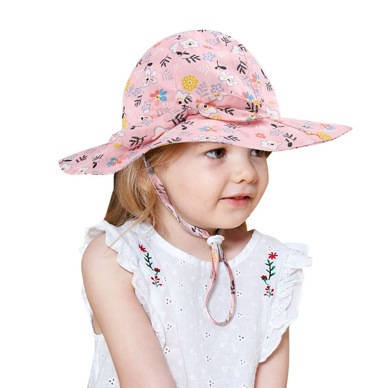 EHQJNJ Bucket Hats for Kids Kids Sun Hat Girls Boys Sunscreen Mesh Bucket  Hat Summer Beach Hat Kids Foldable Fishing Hat 1-5Y Sun Hat Baby Winter Hats  6-12 Months 