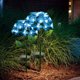 thumbnail image 3 of Lámpara Luz LED en forma de hortensia para el suelo de jardín Ehuebsd lámpara alimentada por energía Solar soporte guirnaldas de decoración exterior, 3 of 8